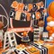 Basketball Happy Birthday Banners,Basketball Themed Party Decorations, Basketball Themed Party Supplies Basketball Slam Dunk Garland Birthday Party Bunting Sign for Kids Teenagers Boys Men